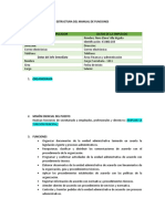 3 - Estructura Del Manual de Funciones - Equipo Tres