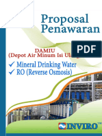 Depot Air Minum Isi Ulang Proposal Penawaran INVIRO PDF
