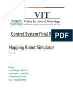 Control System Final Review Mapping Robot Simulator