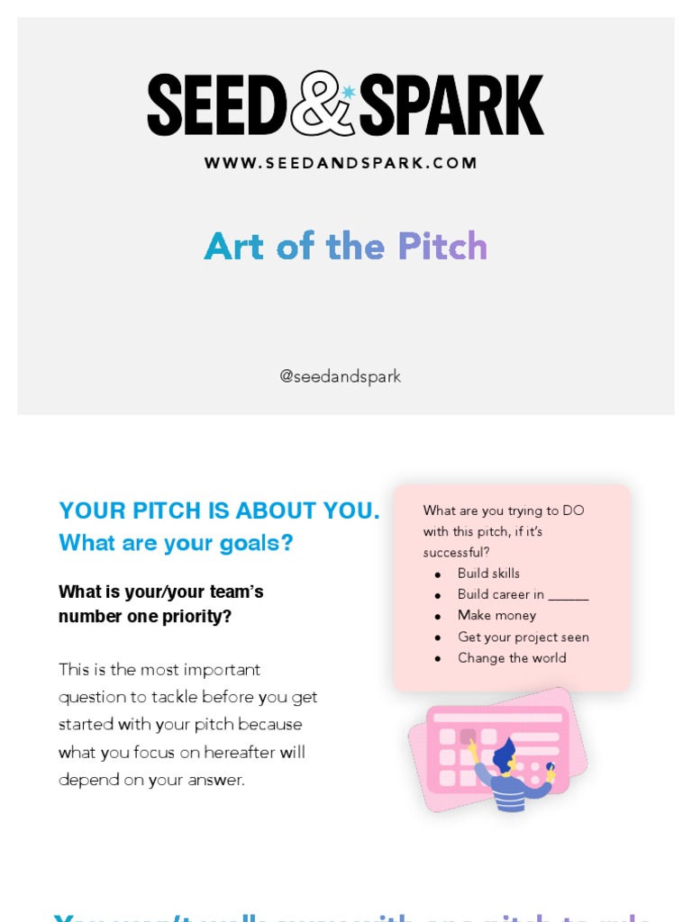 Art of The Pitch seedandspark PDF Goal Cognition