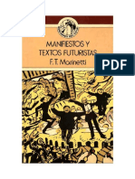 Images992marinetti FT Manifiestos y Textos Futuristas PDF