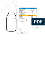 Dimenciones de La Botella