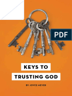 Keys To Trusting God: by Joyce Meyer