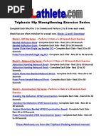 Triphasic Hip Exercise Series Block 3 4 5 PDF