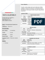 Neena Resumee PDF