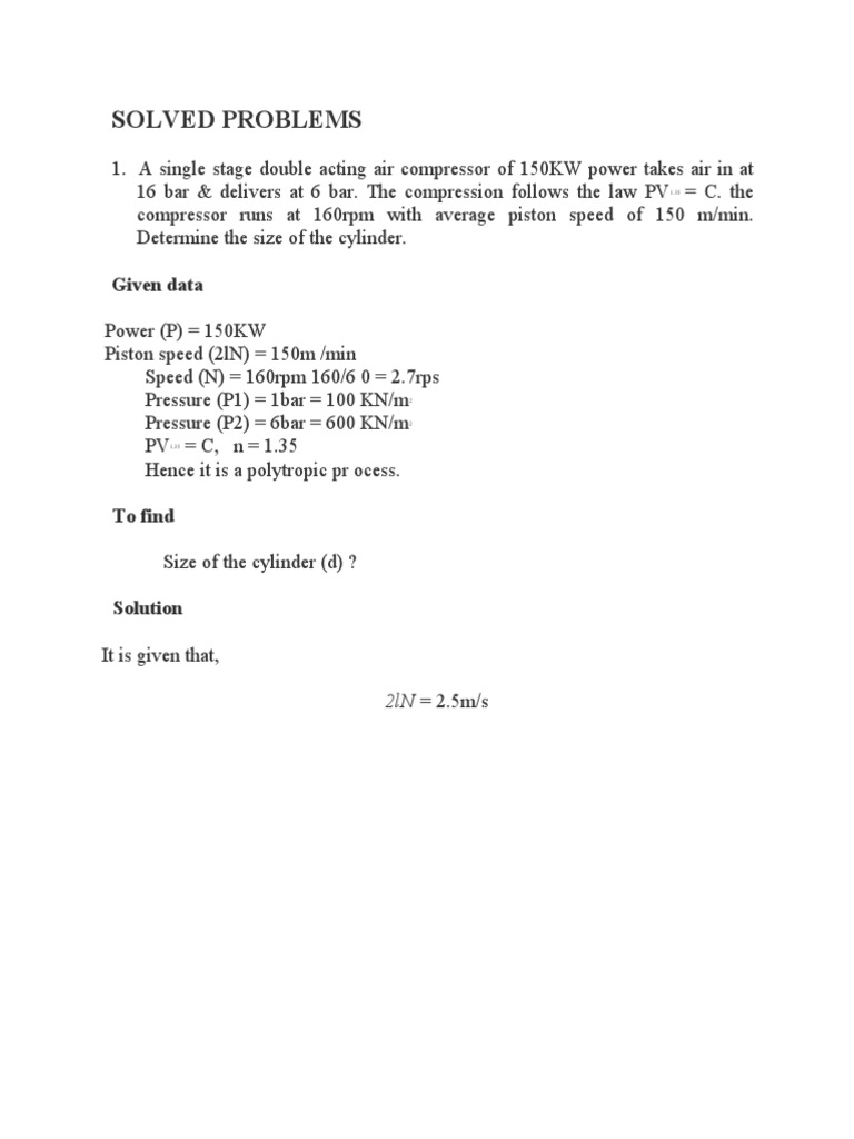 AIR COMPRESSOR PROBLEMS AND SOLUTIONS PDF visual data 7