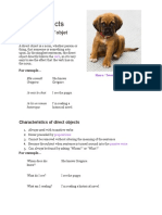 Direct Objects: Compléments D'objet Direct (COD)