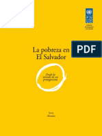 La Pobreza en El Salvador PDF