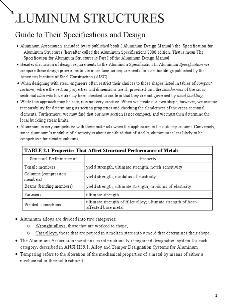 1ADMAluminum Design Manual & Specification PDF Buckling