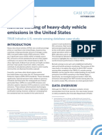 TRUE U.S. Database Case Study: Remote Sensing of Heavy-Duty Vehicle Emissions in The United States