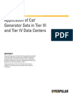 Caterpillar White Paper - Genset Application For Data Center