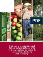 Guía para La Incorporación Del Paisaje Cultural Cafetero en La Revisión y Ajuste de Los Planes de o PDF