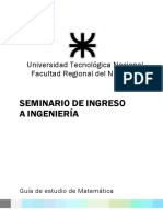 Cuadernillo Ingreso - Matematica PDF