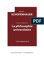 La Philosophie Universitaire