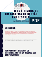 Sistemas de Informação - Vantagens de Sistemas de Gestão Empresarial