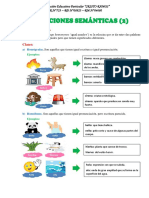 RELACIONES SEMÁNTICAS (2) - Secundaria PDF