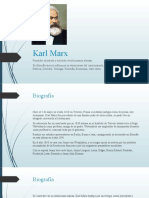 Presentación sobre Karl Marx, filosofía