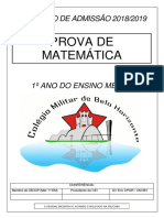CMBH 2018 2019 Matematica Medio