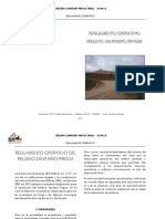 Reglamento Operativo Relleno Sanitario Pirgua PDF