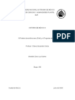 El Partido Liberal Mexicano (PLM) y El Programa de 1906