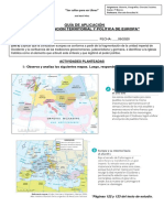 Guía de Aplicación Fragmentación Territorial y Política de Europa 7mo