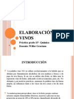 Elaboración de Vinos