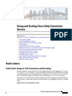 Sizing and Scaling Cisco Unity Connection Servers: Audio Codecs