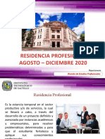 Platica Residencia Profesional2020