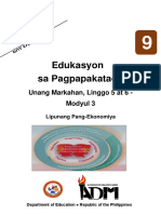 EsP9 Q1 Mod3 Lipunang-Pang-Ekonomiya Version3