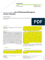 Current Concepts of Pharmacotherapy in Crohn's Disease: Review Article
