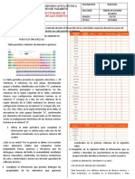 Actividades de Fortalecimiento Por Grado de Biologia 2