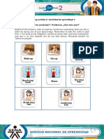 Learning Activity 2 / Actividad de Aprendizaje 2 Evidence: What Did I Do Yesterday? / Evidencia: ¿Qué Hice Ayer?