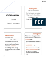 7 Kesetimbangan Kimia (Slide Printout 4 hal)