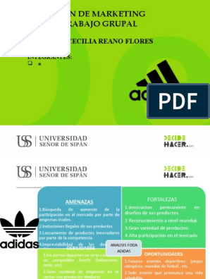 ANALISIS Adidas PDF | Adidas | Marca