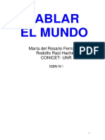 Fernandez Hachen2c Hablar El Mundo PDF