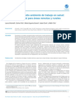 Condiciones y Medio Ambiente de Trabajo en Salud