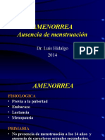 amenorrea