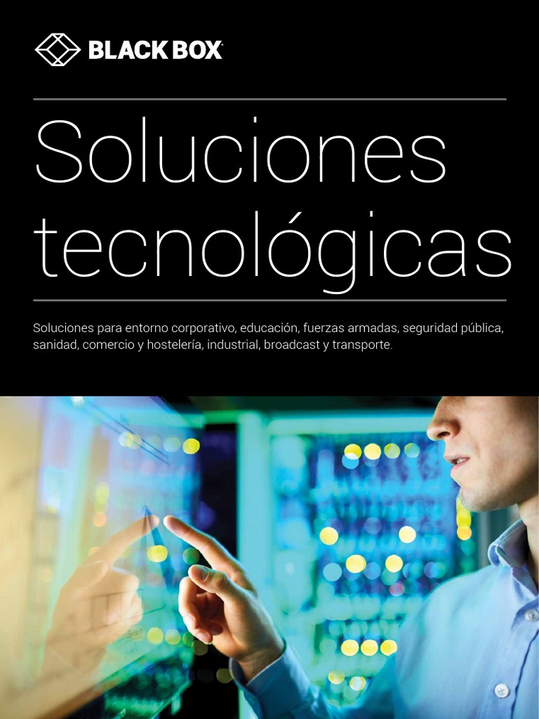 Tech Solutions Brochure ES PDF | PDF | Red de computadoras | USB