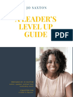 Jo Saxton - A Leader's Level Up Guide