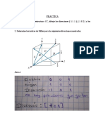 Ejercicios de Indices de Miller