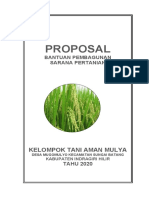 Proposal Bantuan Kelompok Tani