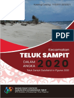 Kecamatan Teluk Sampit Dalam Angka 2020