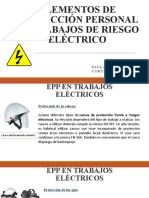 Elementos de Protección Personal en Trabajos Electricos