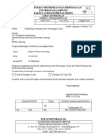 Surat Permohonan Pembuatan Keterangan Kuliah