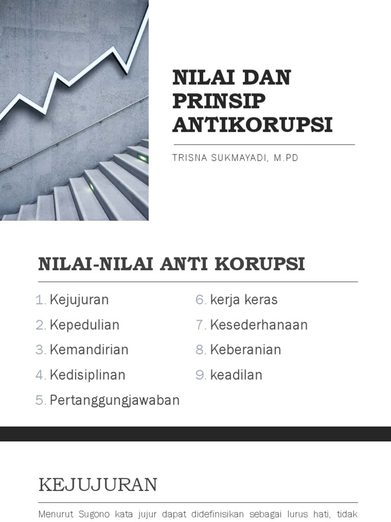 Konsistensi tindakan antikorupsi dalam pemerintahan