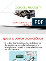 Deontología Del Periodista