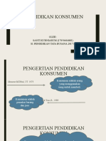 Pendidikan Konsumen