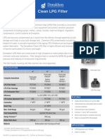 Donaldson LPG Filter Data Sheet