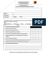 Format Maklumbalas Pelaksanaan Program