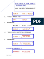 Derived Equation For Time PDF